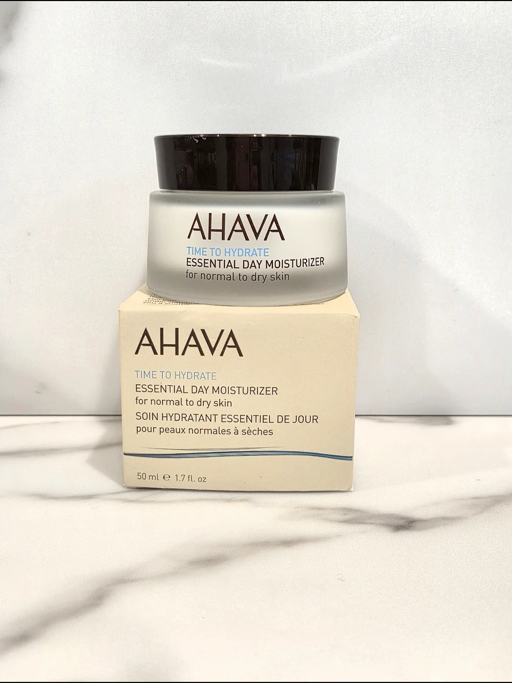 AHAVA Time To Hydrate Essential Day Moisturizer 50ml - NEW IN BOX Retail $58